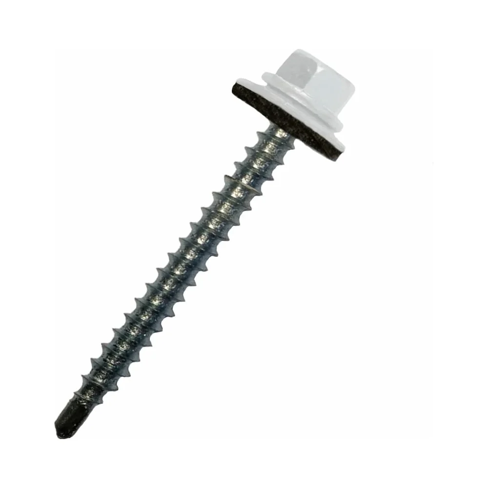 Кровельный оцинкованный саморез STARFIX 4,8x70 мм, RAL 9003, 5 кг SMV1-24848-5