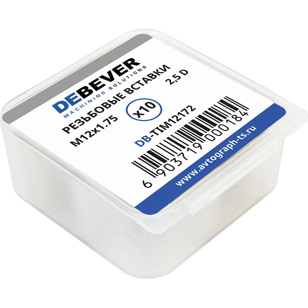 Резьбовые вставки Debever Machining Solutions DB-TIM12172