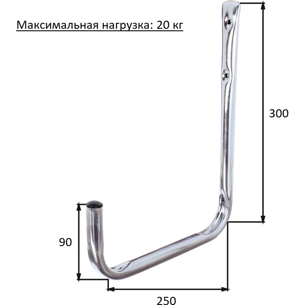 Настенный крючок ALBERTS 802059