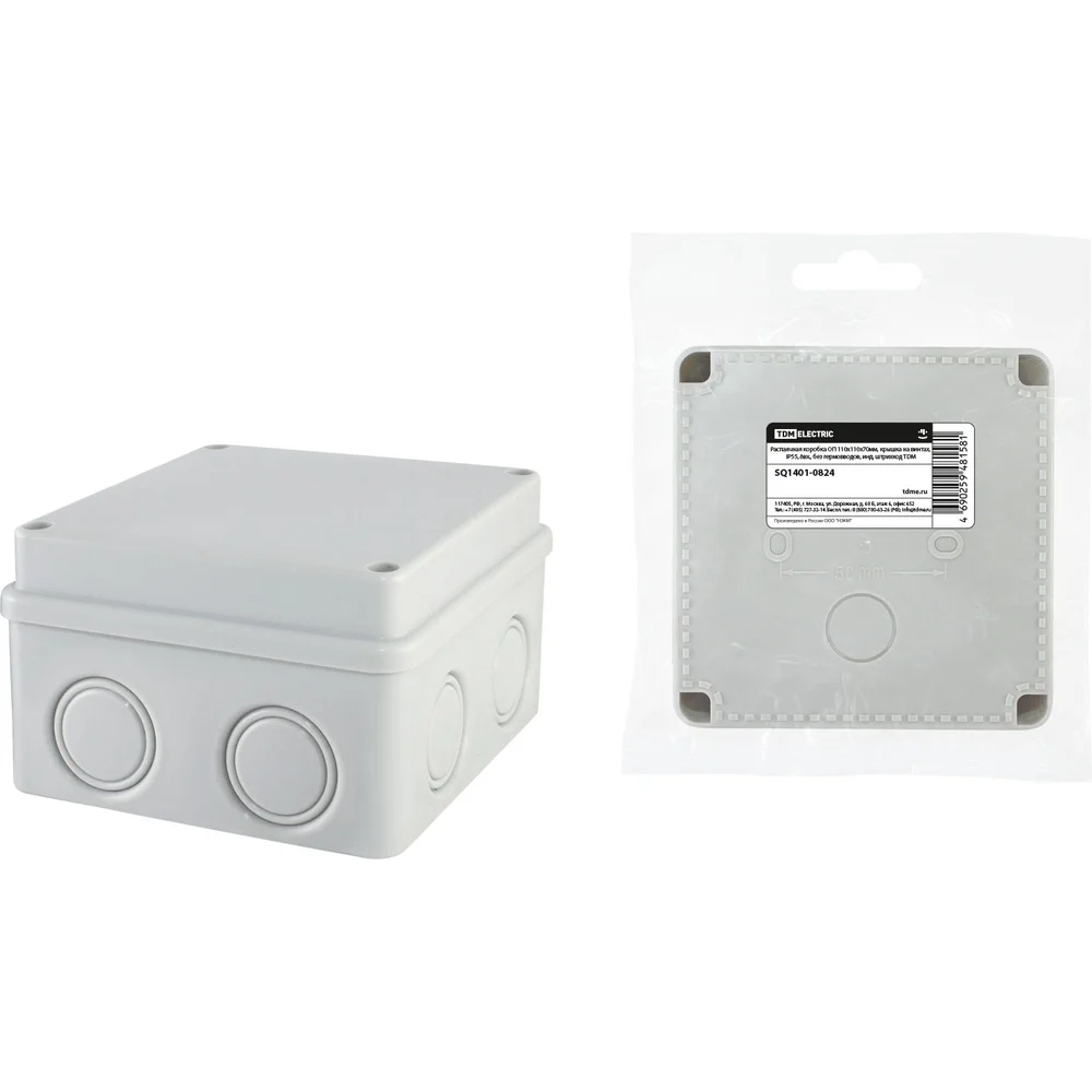 Распаячная коробка TDM ELECTRIC SQ1401-0824