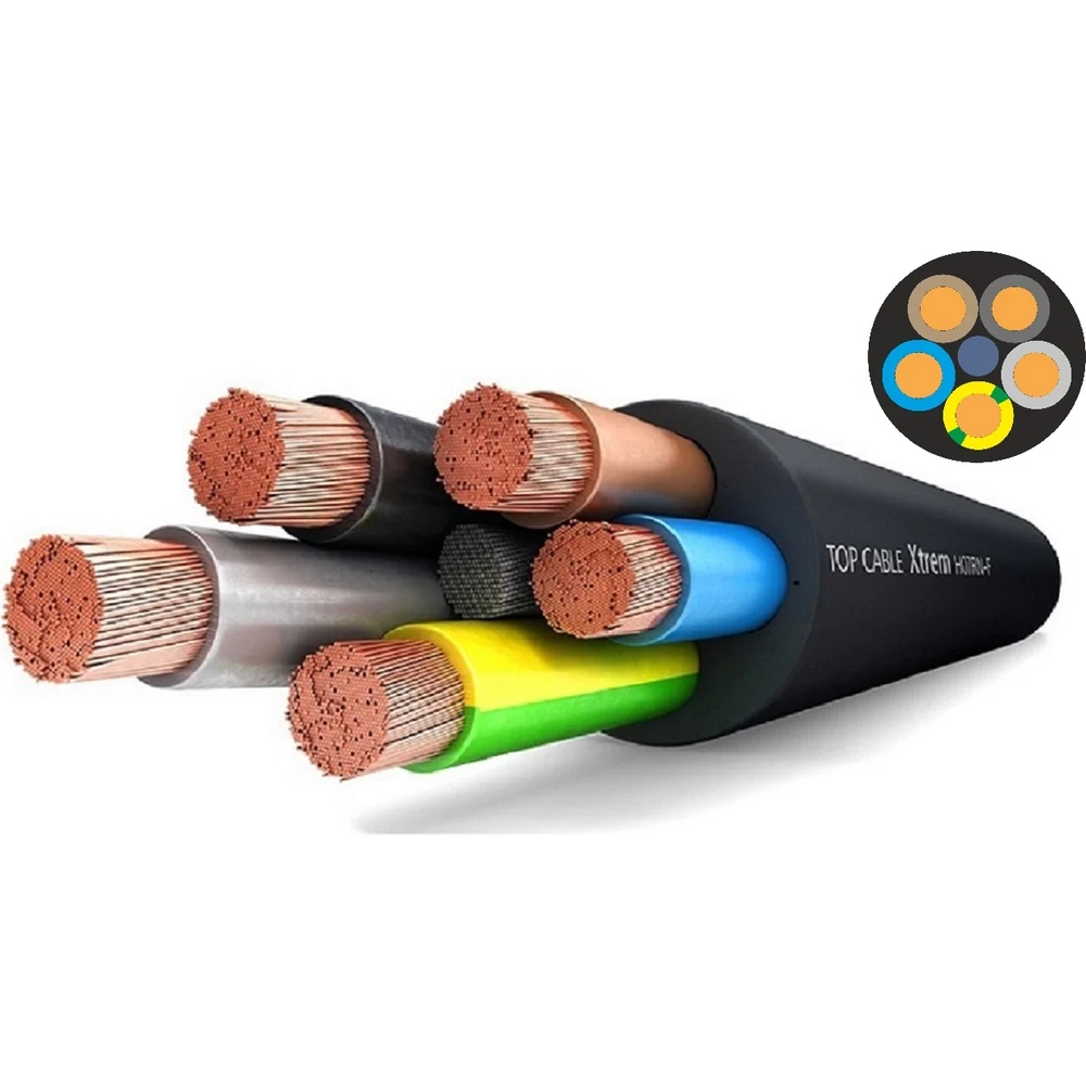 Силовой гибкий кабель Top cable XTREM H07RN-F 3005002MR100RU
