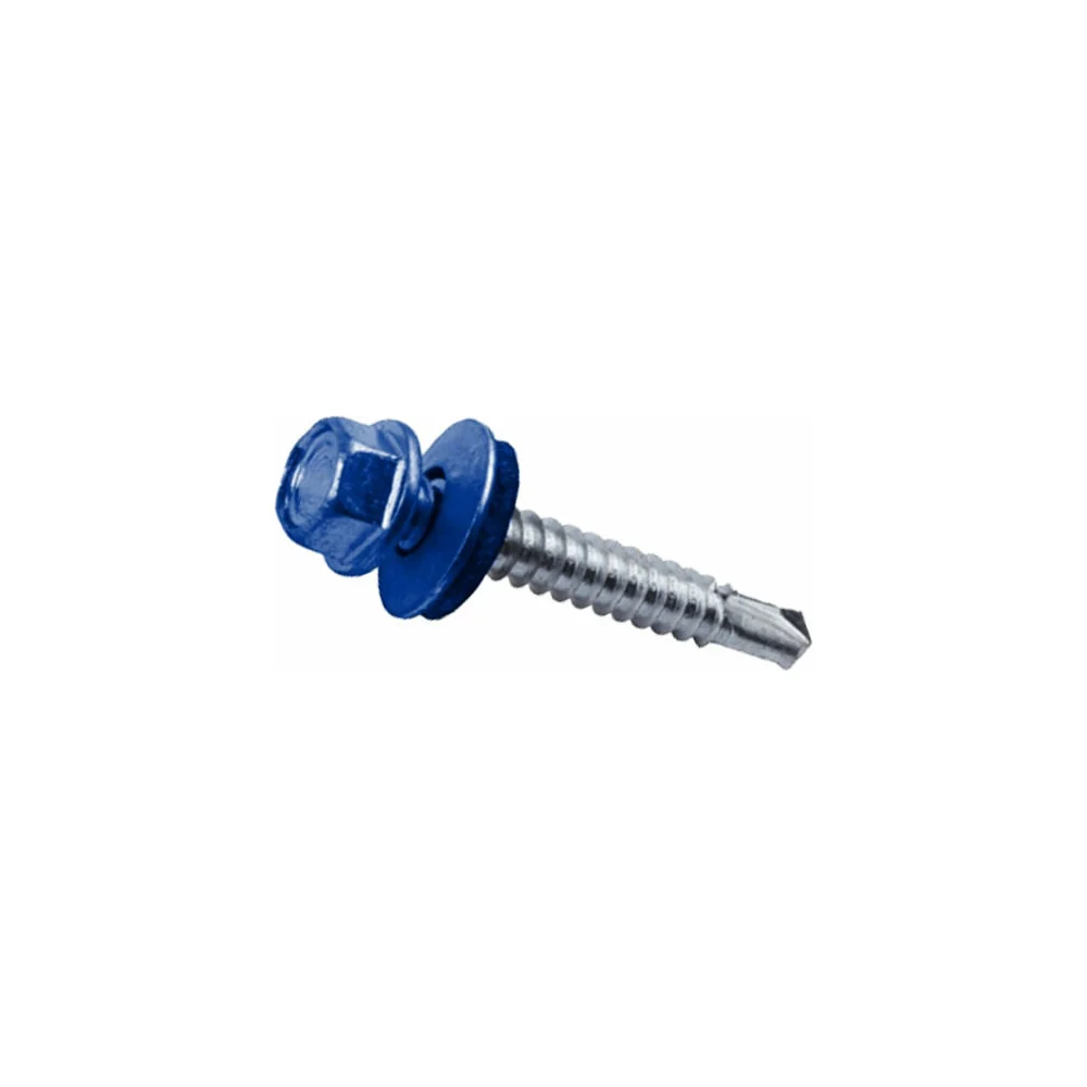Саморез Tech-Krep 4,8х28 RAL5005 насыщенный синий 300 шт. 124451