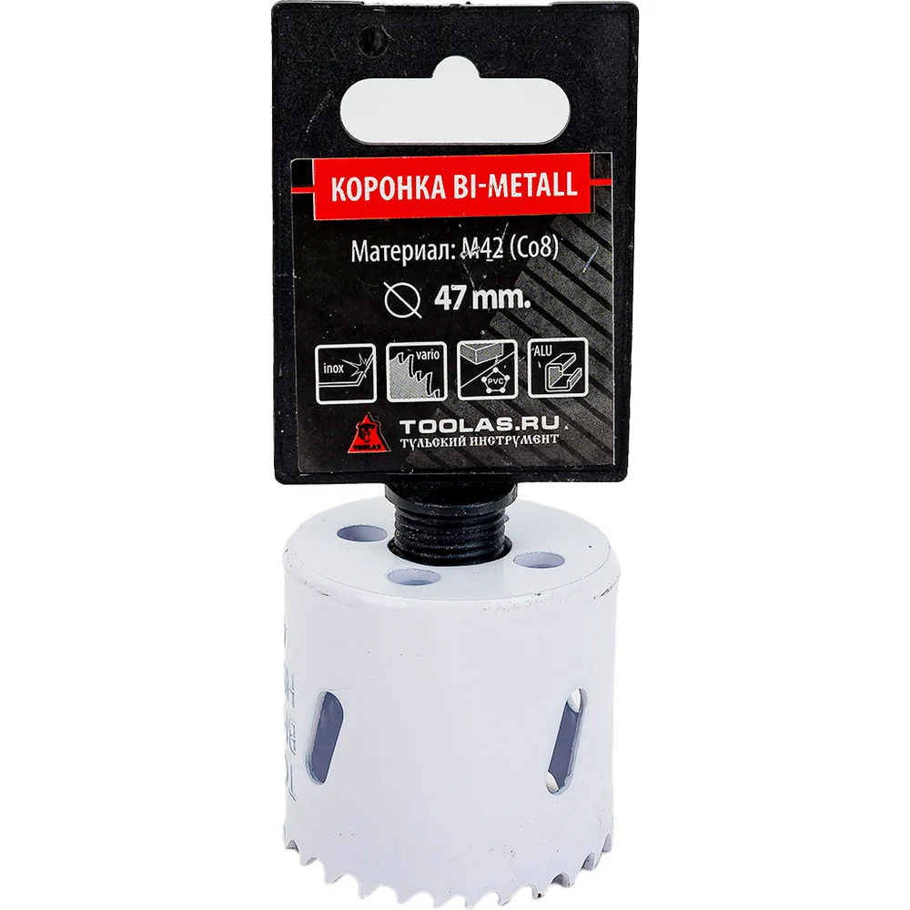 Коронка TOOLAS Bi-Metall 7230
