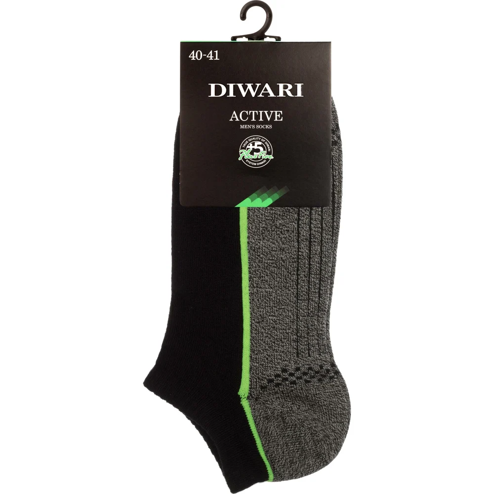 Мужские ультракороткие носки DIWARI ACTIVE 15С-44СП 1001330050020160000