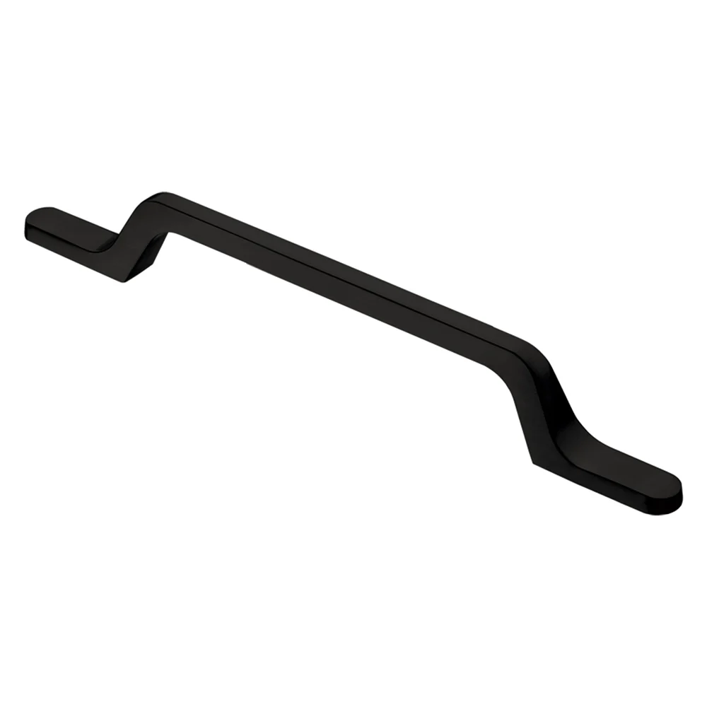 Ручки Kerron 128 мм, матовый черный S-2430-128 BL