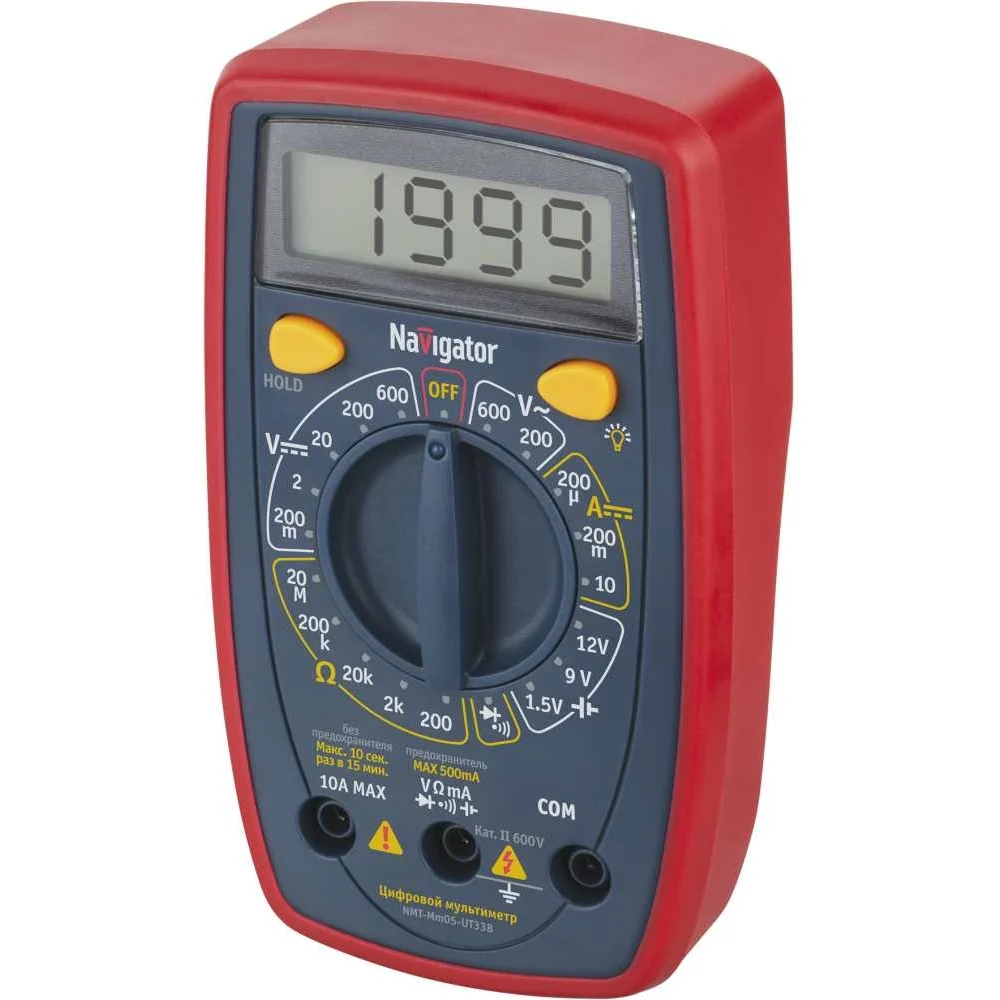 Мультиметр Navigator 93 580 nmt-mm05-ut33c ut33c+ 93580