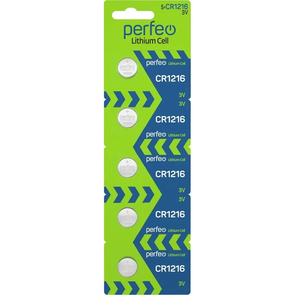 Литиевые батарейки Perfeo CR1216 30014740