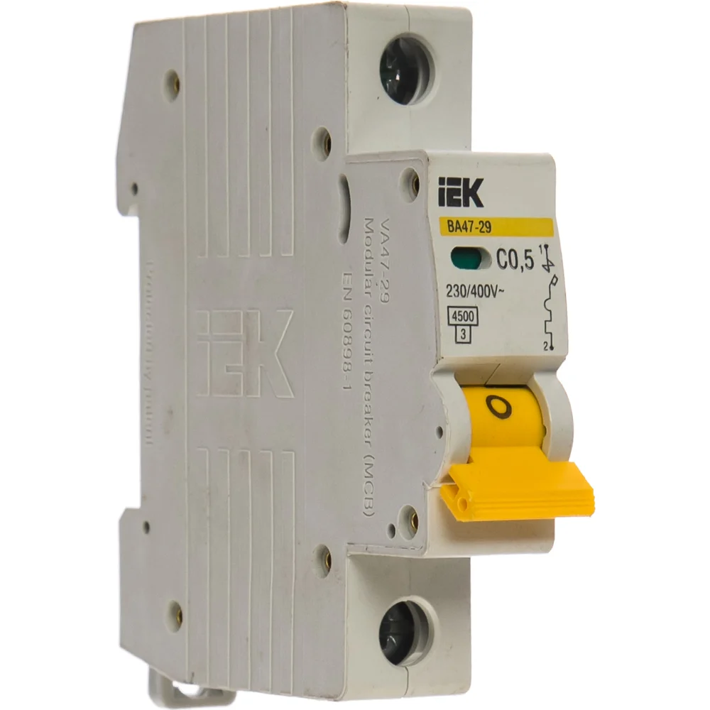 Автоматический выключатель IEK ВА47-29 MVA20-1-D05-C