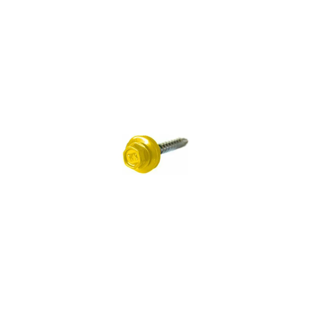Кровельный саморез Kenner 5,5х25 RAL1018 жёлтый (250 шт.) ск55251018ф