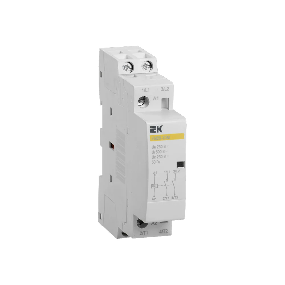 Модульный контактор IEK КМ20-20М AC MKK11-20-20