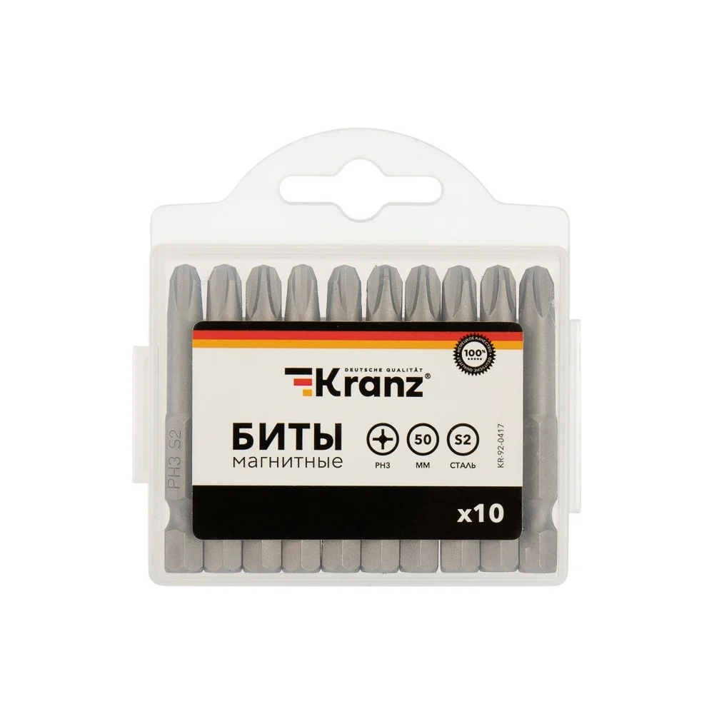 Бита для шуруповерта KRANZ KR-92-0417