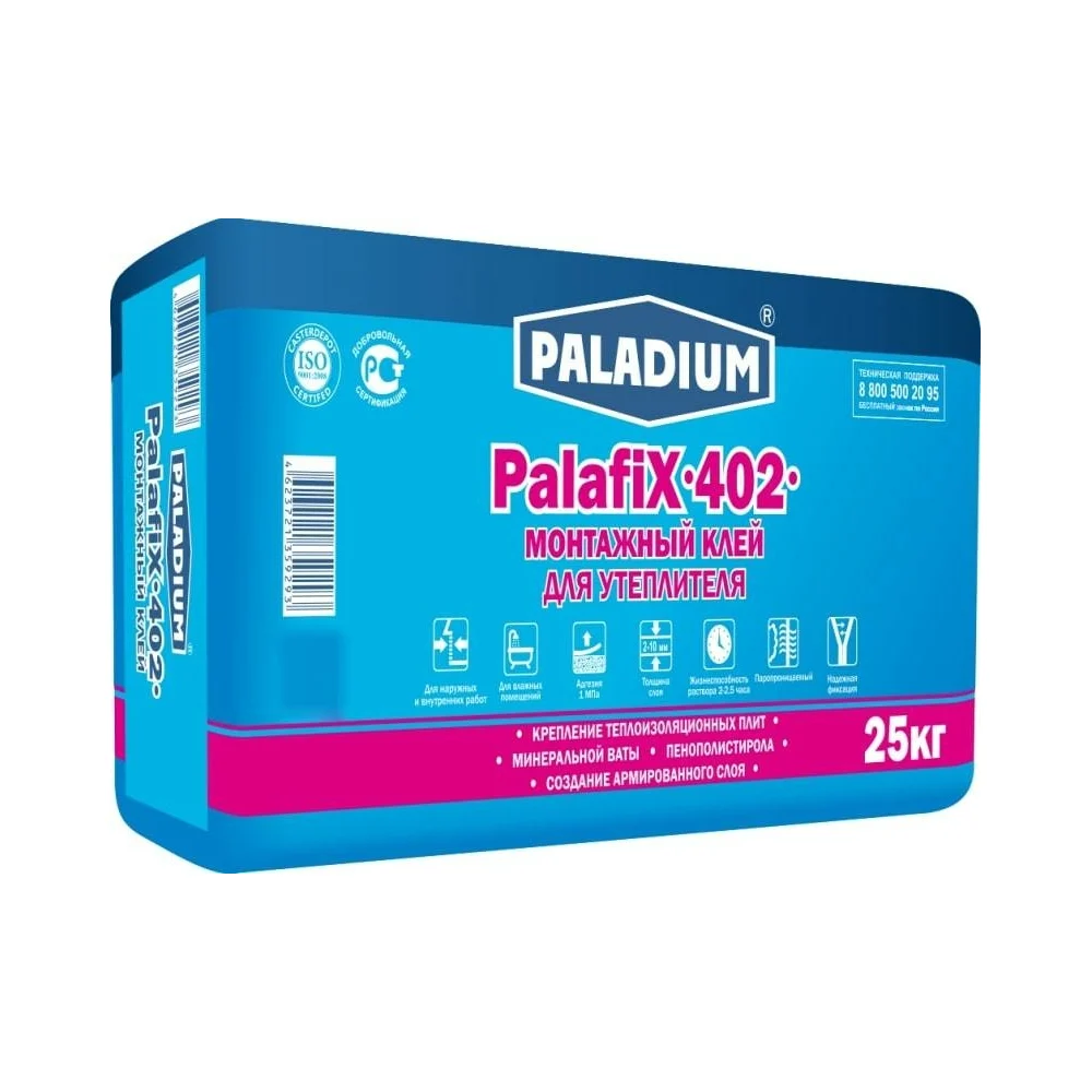 Монтажный клей для утеплителя PALADIUM PalafiX-402 17053310