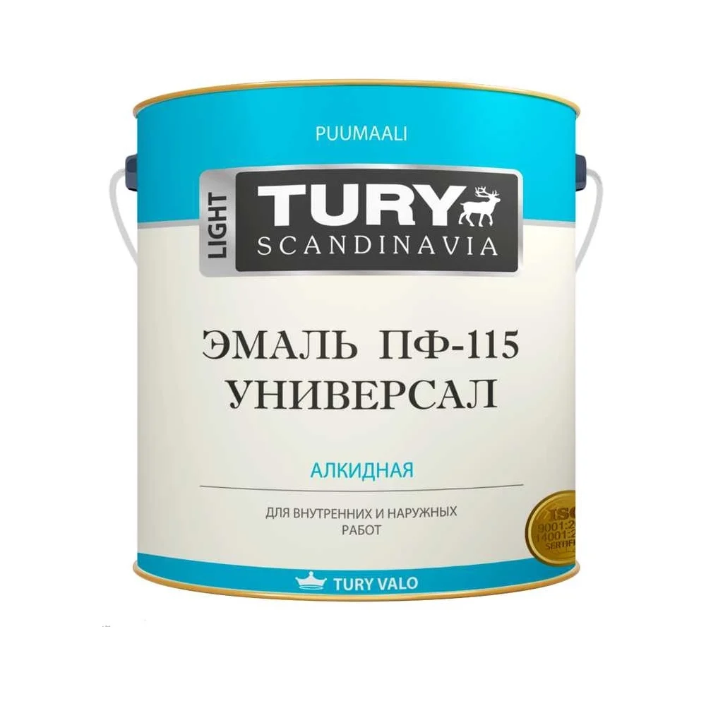 Эмаль TURY Универсал ПФ-115 2008382