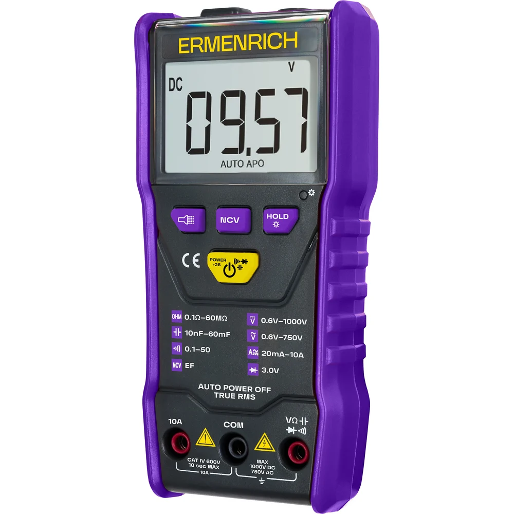 Цифровой мультиметр Ermenrich Zing TC20 83844