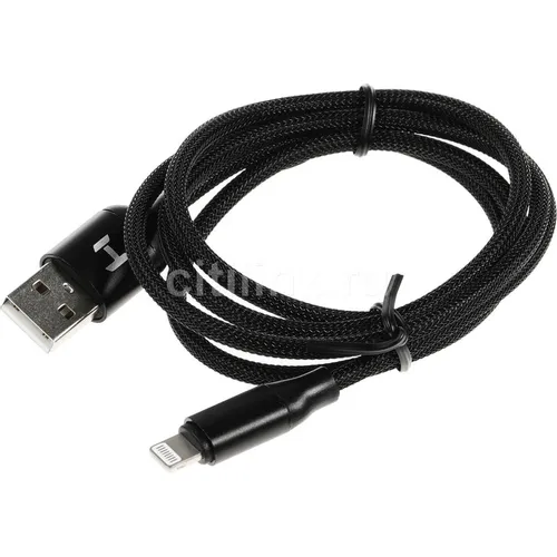 Кабель Harper BRCH-510, Lightning (m) - USB (m), 1м, 2A, черный
