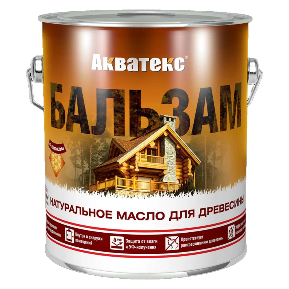 Масло для древесины АКВАТЕКС БАЛЬЗАМ 260530