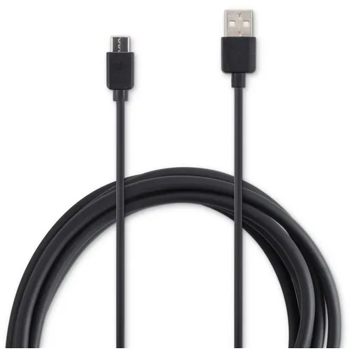 Кабель Buro USB Type-C (m) - USB (m), 1.5м, 3A, черный [bu-usb-ac-1.5m-3a]