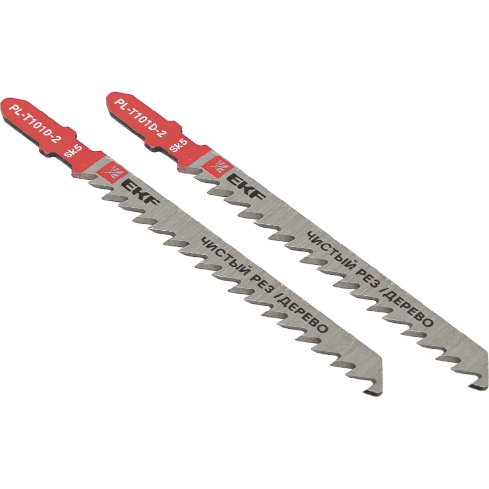 Пилки для электролобзика по дереву EKF T101D Expert pl-t101d-2