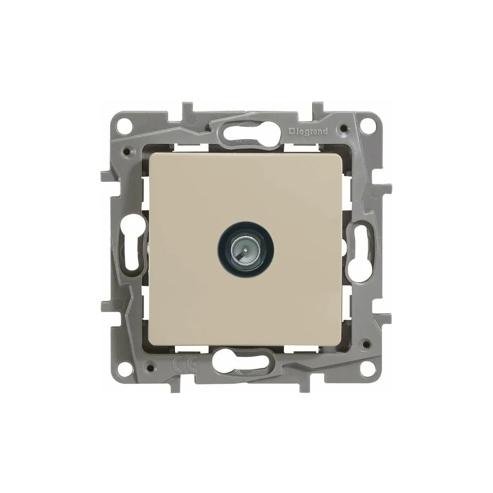 Проходная TV розетка Legrand Etika 672363 1066945