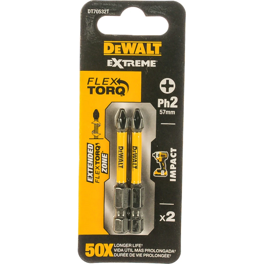 Ударные биты Dewalt DT70532T IMPACT Torsion