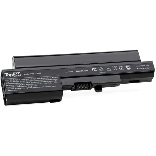 Батарея для ноутбуков TopON TOP-DL1200, 4400мAч, 11.1В