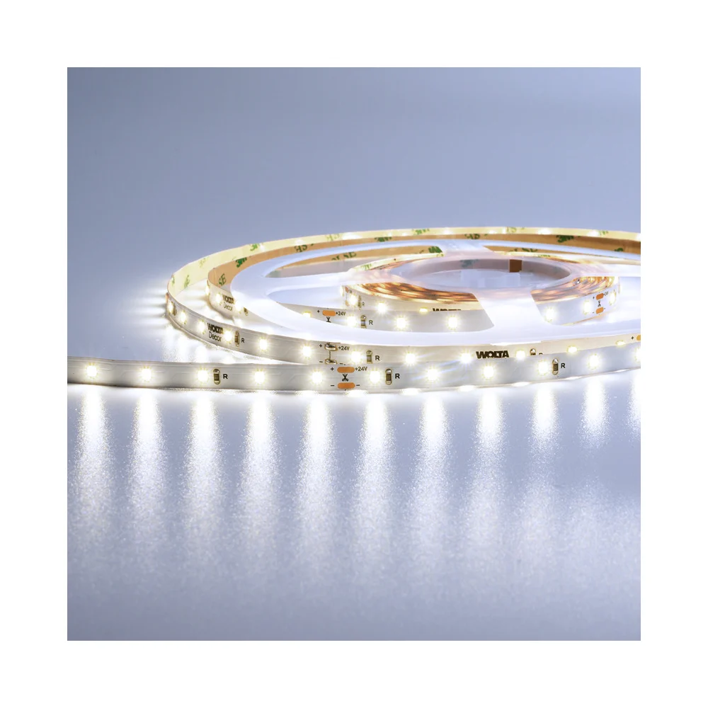 Светодиодная лента Wolta Decor WLS2835-6W/6500/24H60-01