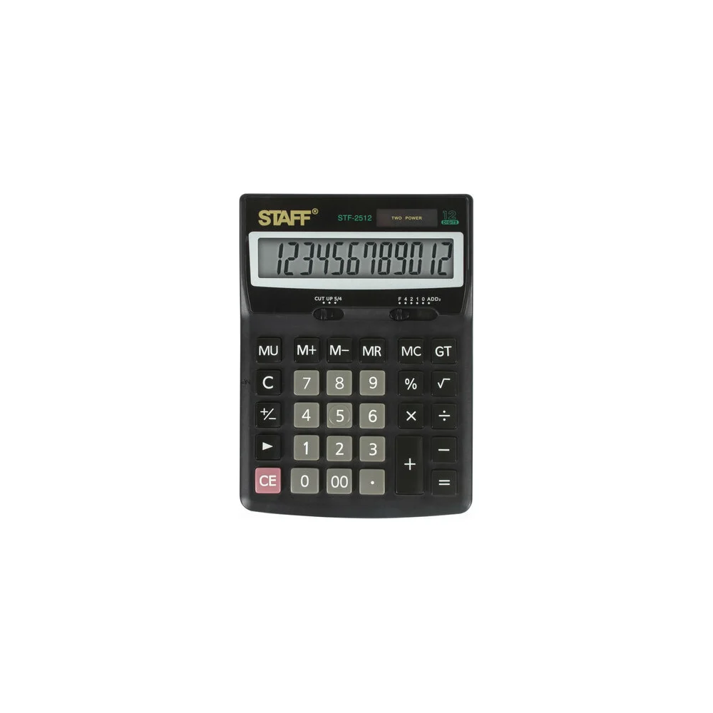Настольный калькулятор Staff STF-2512 250136