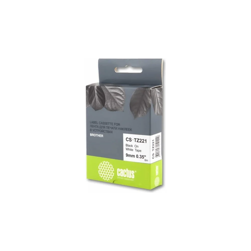 Ленточный картридж для brother 1010/1280/1280vp/2700vp Cactus tze-221 CS-TZ221