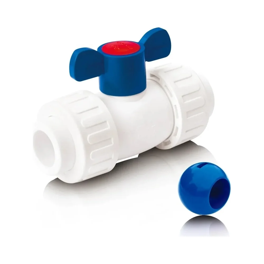 Шаровый кран Blue Ocean PPRF/BVUA-CW-B/PPR(W)-20