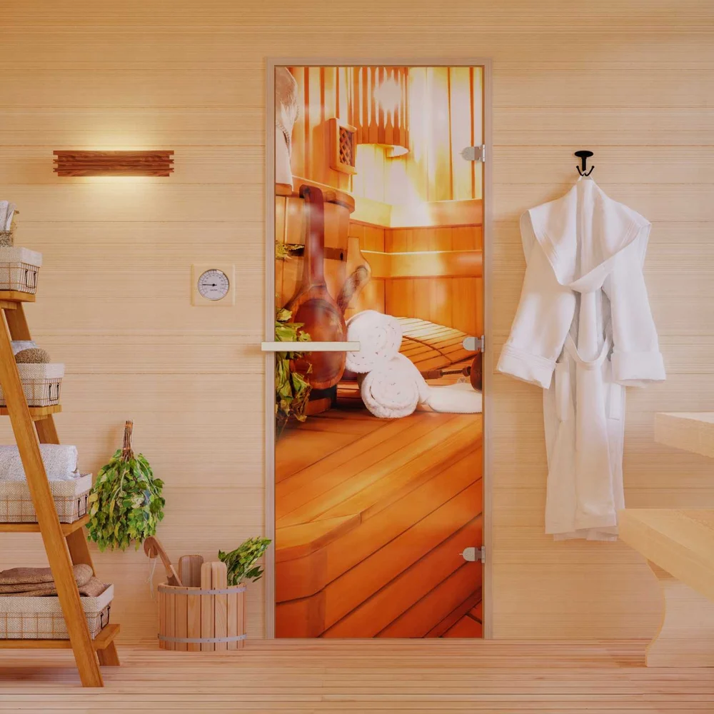 Правая дверь для бани DoorWood УТ-00014684