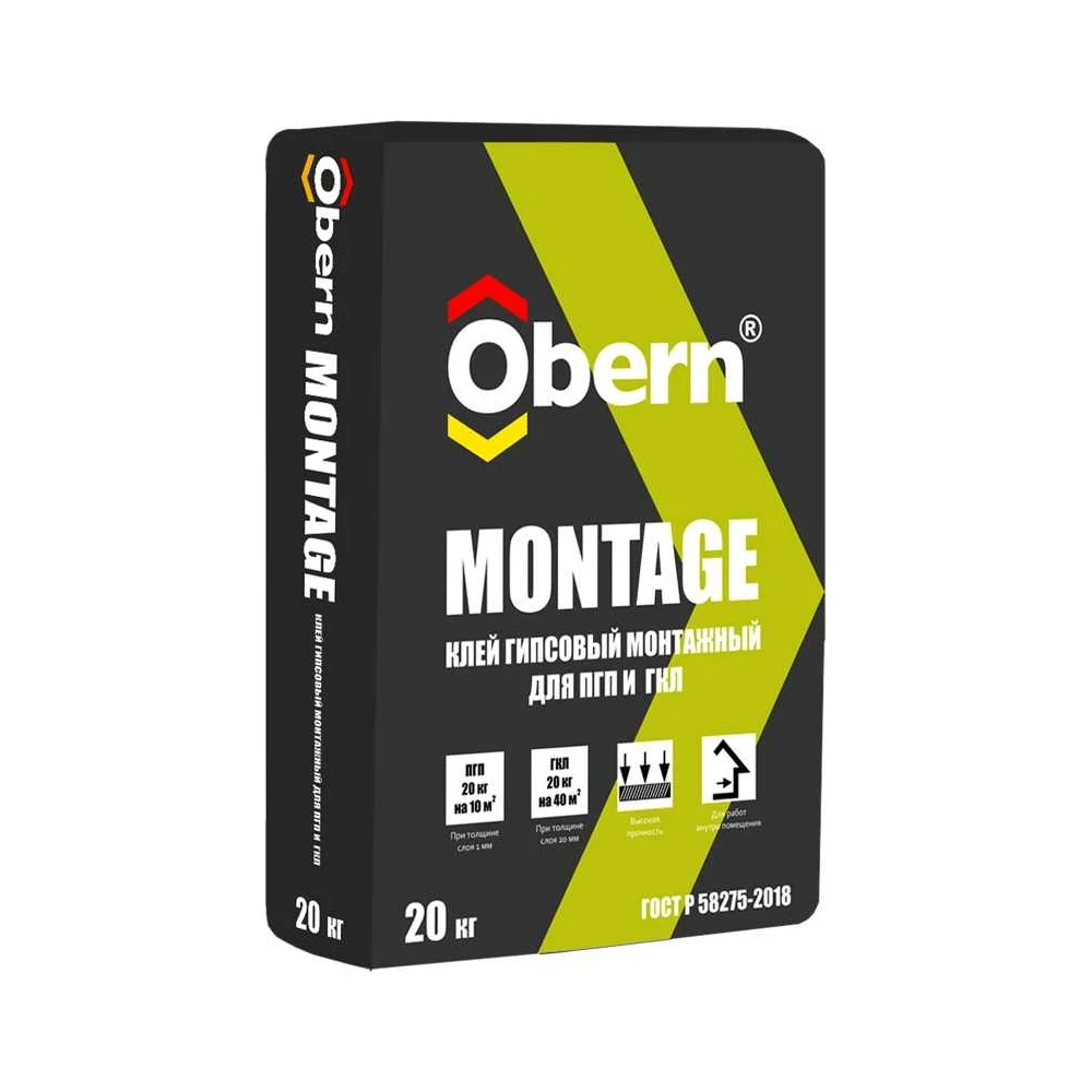 Клей для ПГП Obern MONTAGE 22158