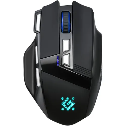 Мышь беспроводная Defender Knight GM-885, игровая, радио, оптическая, USB, 3200dpi, черный [52885]