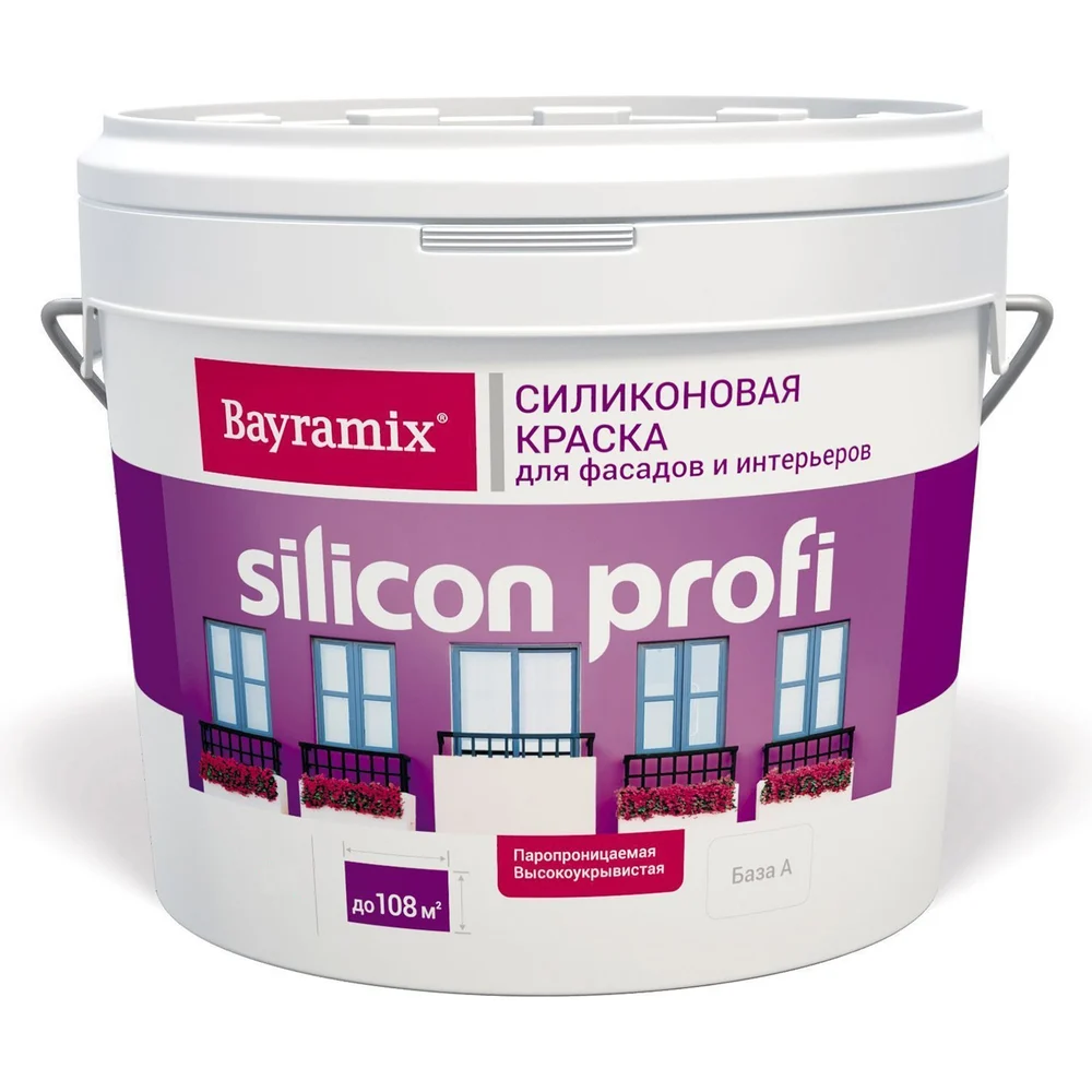 Вододисперсионная краска Bayramix Silicon Profi BSP-039/027