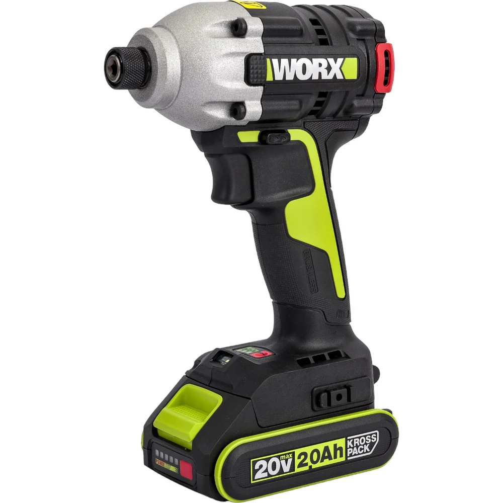 Аккумуляторный ударный бесщеточный винтоверт WORX Professional Professional WU290.1