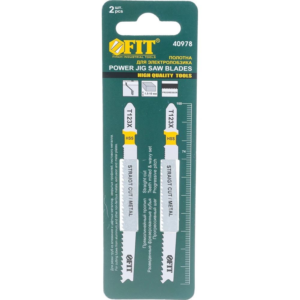 Полотно для электролобзика FIT T123X HQ 40978