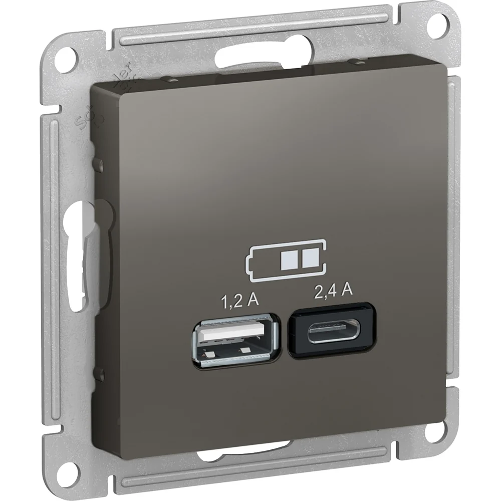 Usb розетка Systeme Electric AtlasDesign ATN000939