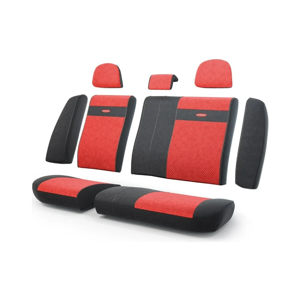 Авточехлы-трансформеры AUTOPROFI TRS-002 BK/RD