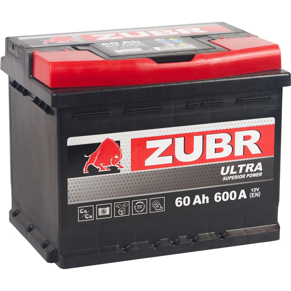 Аккумулятор ZUBR Ultra ZU601
