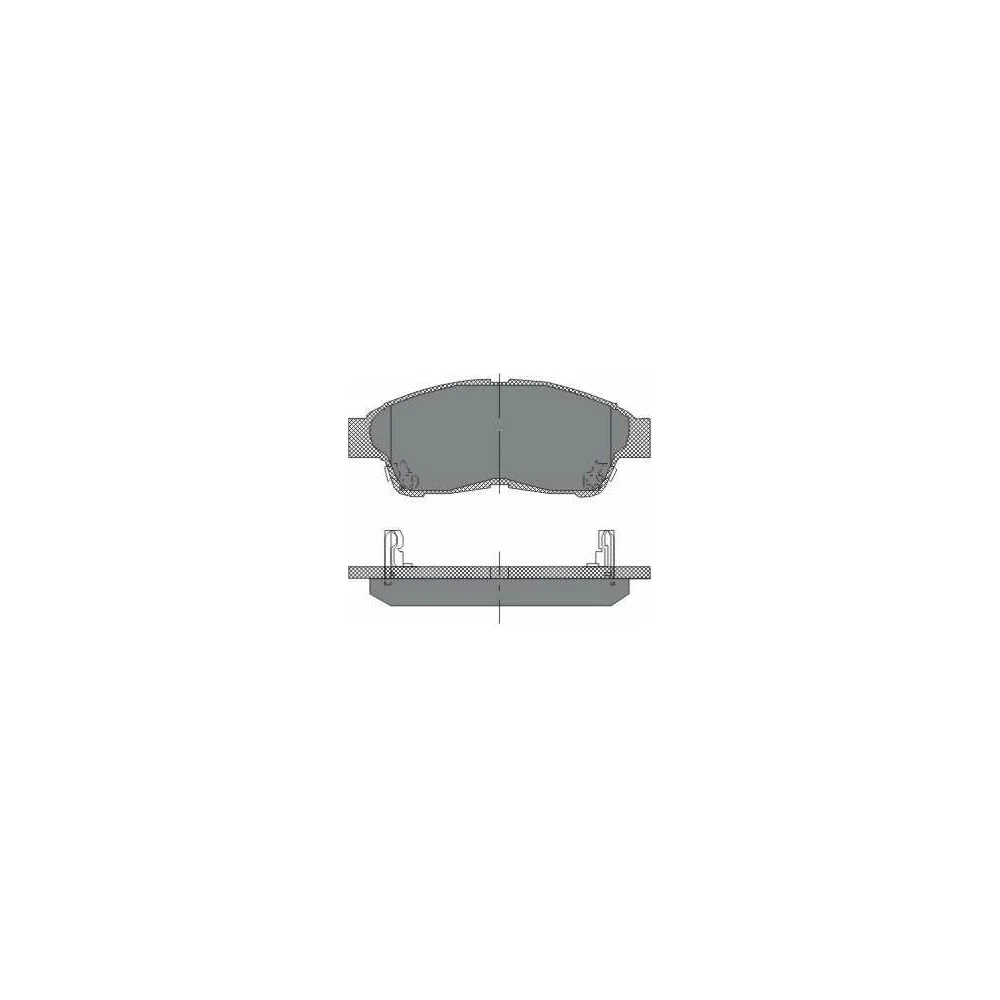 Колодки тормозные SCT SP134