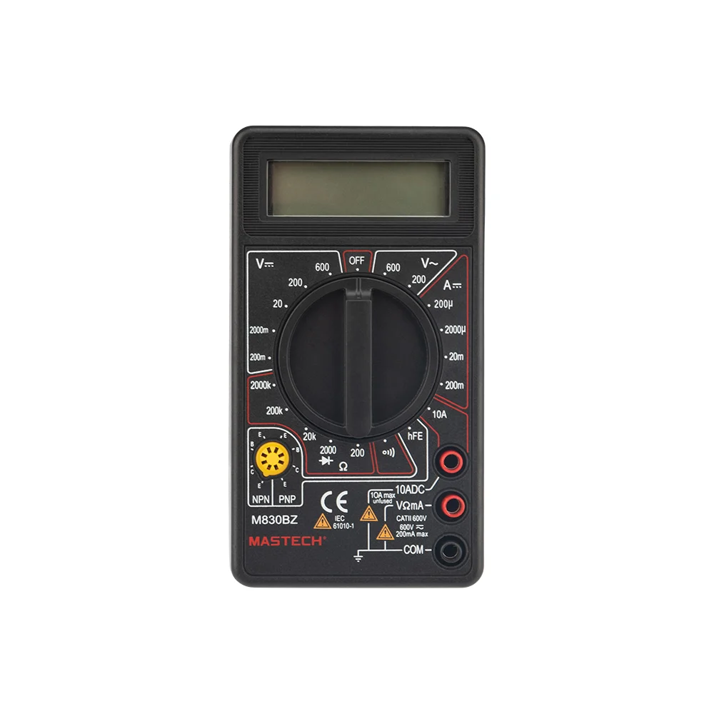 Портативный мультиметр Mastech M830BZ 00-00000748