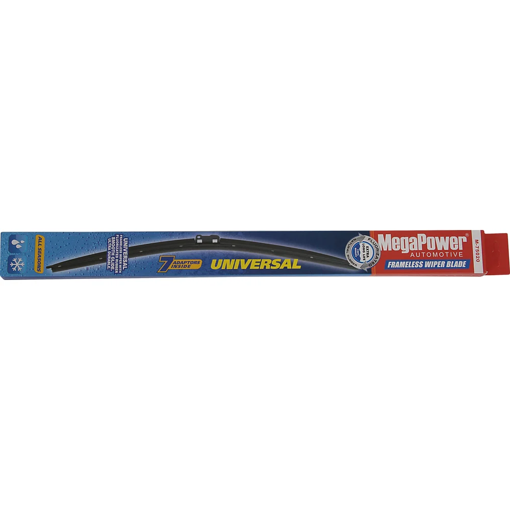 Бескаркасная щетка стеклоочистителя Megapower UNIVERSAL ALL SEASONS M-75020