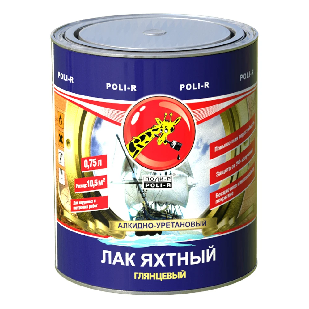 Яхтный лак Poli-R 11808