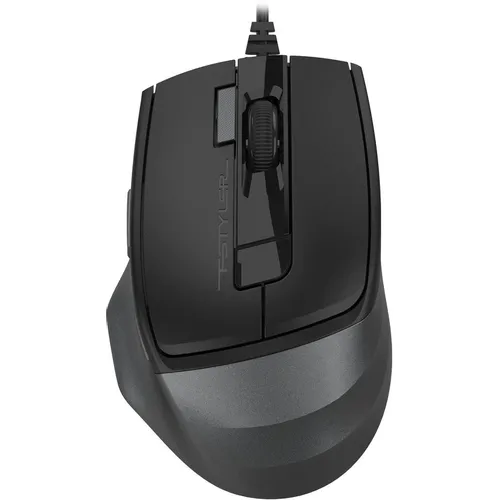 Мышь проводная A4TECH Fstyler FM45S Air, оптическая, USB, 2400dpi, серый [fm45s air usb (stone grey)]