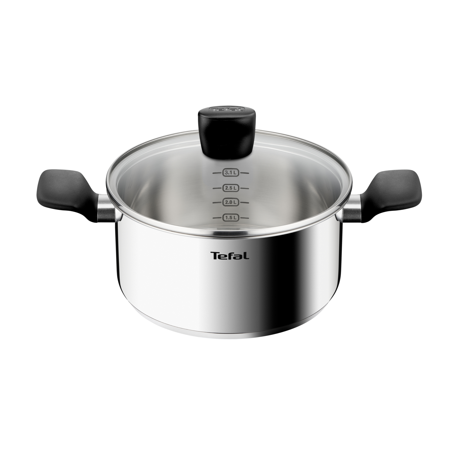 Confidence 20 см со стеклянной крышкой G7644474, 3.1 л