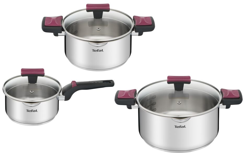 Cook&Clip  6 предметов 1,5/2,9/5л 16/20/24см G723S674