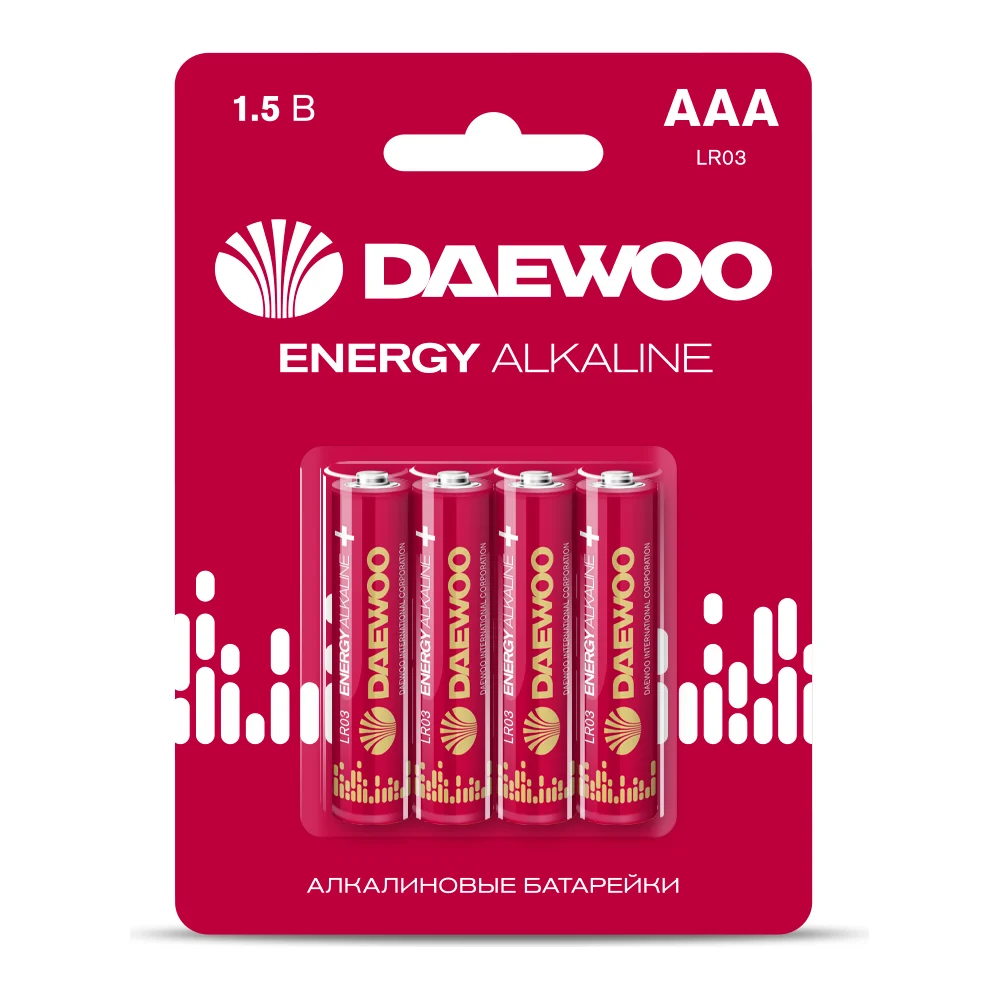Алкалиновая батарейка DAEWOO ENERGY Alkaline 2021 5029903