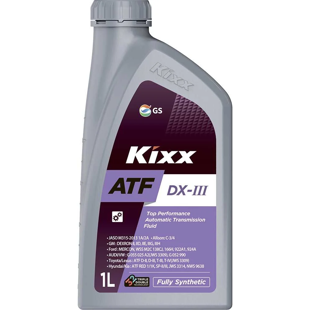 Синтетическое трансмиссионное масло KIXX ATF DX-III L2509AL1E1
