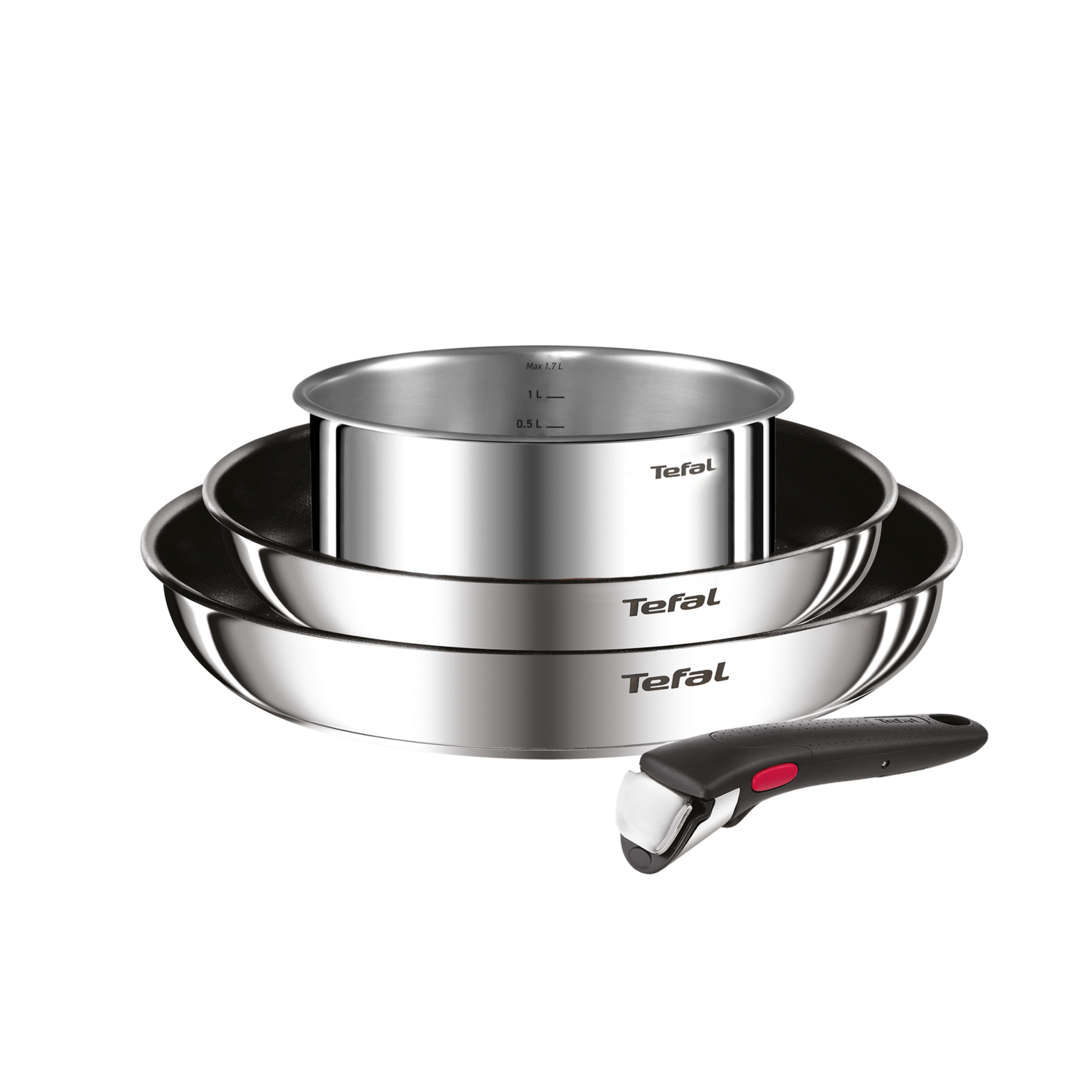 из нержавеющей стали Ingenio Cook Eat Tefal 4 предмета  L881S404