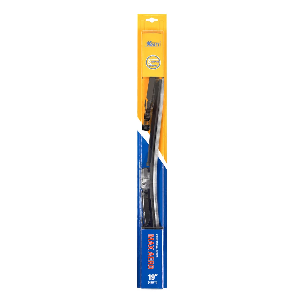 Бескаркасная щетка стеклоочистителя KRAFT 830026