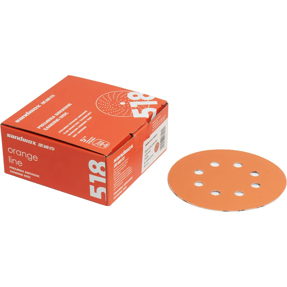 Диск шлифовальный SANDWOX Orange Ceramic 518.125.100.08